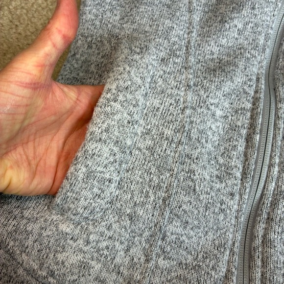 Under Armour Storm Winter Hooded Sweater Full Zip Jacket- Grey- Small - Picture 6 of 12